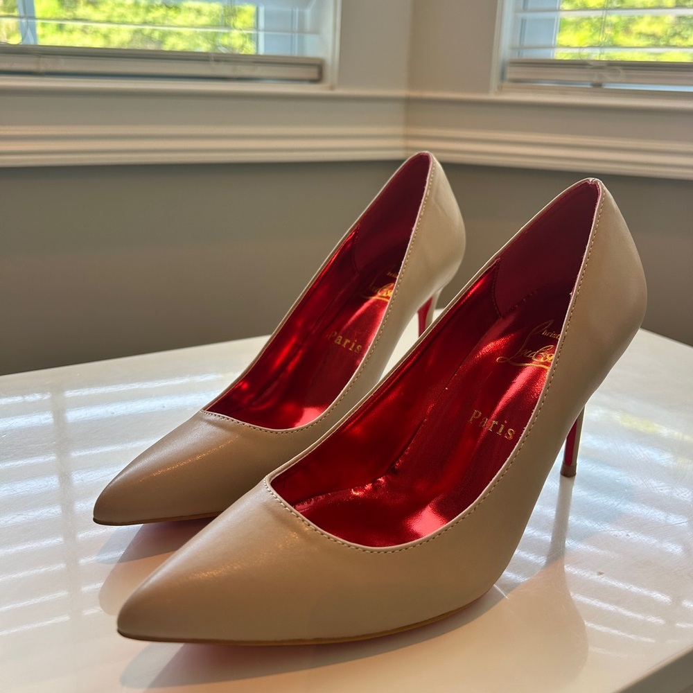 Christian Louboutin Knockoff 85mm Red Sole Pumps